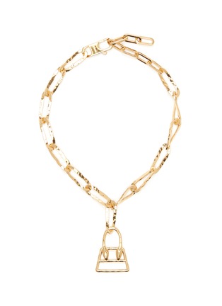 首图 - 点击放大 - JACQUEMUS - Le Collier Chiquita包包造型黄铜吊坠项链