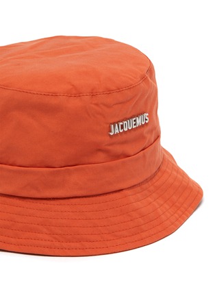 细节 - 点击放大 - JACQUEMUS - LE BOB GADJO系带帽带纯棉渔夫帽