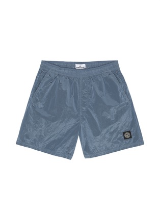 首图 - 点击放大 - STONE ISLAND - logo金属感游泳短裤