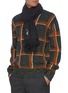 模特儿示范图 - 点击放大 - DREYDEN - Slowboy Embroidered Scarf