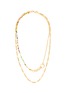 首图 - 点击放大 - GAVIRIA - FRIENDSHIP珠饰点缀18K镀金黄铜双层项链