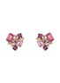 首图 - 点击放大 - SUZANNE KALAN - Amalfi' diamond topaz rhodolite 14k gold earrings