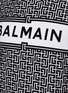  - BALMAIN - 拼色品牌名称几何图案纯棉T恤