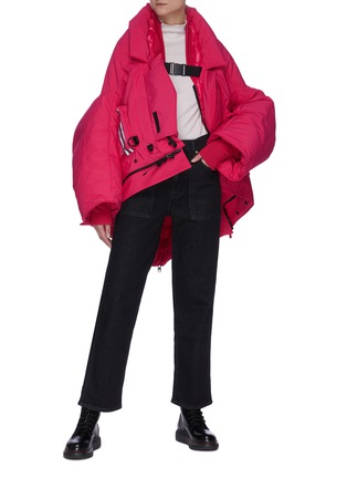 模特儿示范图 - 点击放大 - CANADA GOOSE - X ANGEL CHEN SNOW MANTRA短款羽绒派克大衣