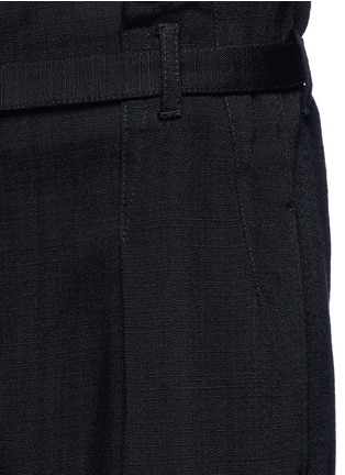 细节 - 点击放大 - 3.1 PHILLIP LIM - 束腰单色阔腿裤