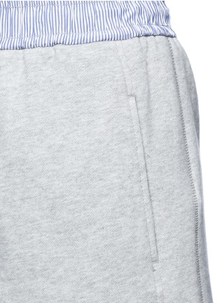 细节 - 点击放大 - 3.1 PHILLIP LIM - 拼接布饰纯棉短裤