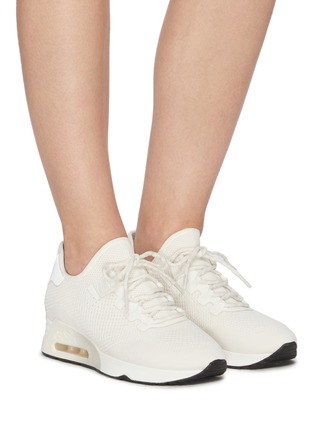 模特儿示范图 - 点击放大 - ASH - LOOK针织运动鞋
