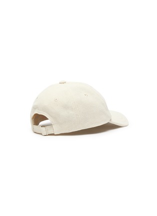 模特儿示范图 - 点击放大 - JACQUEMUS - LA CASQUETTE品牌名称刺绣棒球帽