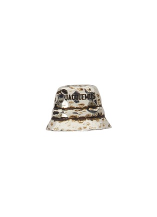 首图 - 点击放大 - JACQUEMUS - LE BOB渔夫帽造型黄铜单只耳环