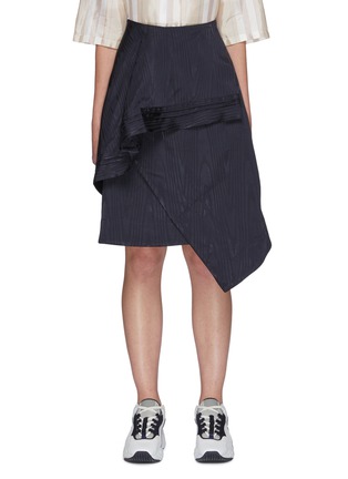首图 - 点击放大 - FFIXXED STUDIOS - 不对称搭叠抽象纹理混丝半裙