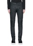 细节 - 点击放大 - MARCELO BURLON - 套染棉质机车款牛仔裤