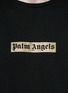 细节 - 点击放大 - Palm Angels - 闪粉品牌标志胶印纯棉T恤