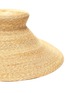 细节 - 点击放大 - ELIURPI - GRAND NOUVEAU拼色帽带编织稻草宽檐帽