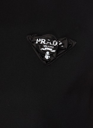  - PRADA - logo拼贴无袖上衣