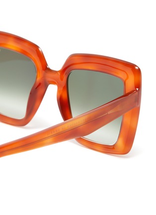 细节 - 点击放大 - LAPIMA - TERESA玳瑁纹方框板材太阳眼镜