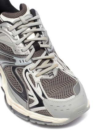 细节 - 点击放大 - BALENCIAGA - X-PANDER网眼弹力鞋跟运动鞋