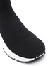 细节 - 点击放大 - BALENCIAGA - 'Speed 3.0' Knit Textile High Top Sneakers