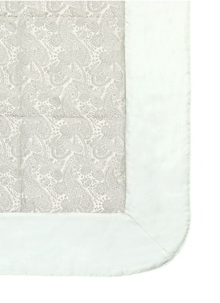 细节 - 点击放大 - ETRO - ZANZIBAR佩斯利提花真丝床罩