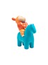 首图 –点击放大 - X+Q - 《小骑士爱马士》玻璃钢雕塑－橘色及蓝色
