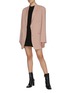 模特儿示范图 - 点击放大 - THE FRANKIE SHOP - SEAN夹棉T恤式连衣裙