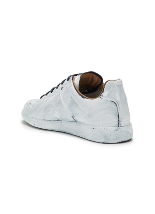 细节 - 点击放大 - MAISON MARGIELA - REPLICA做旧油漆设计运动鞋