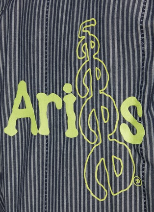  - ARIES - X LEE拼色条纹纯棉工装外套