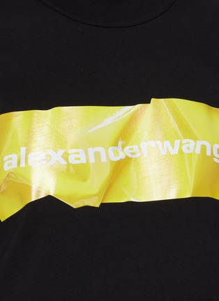  - ALEXANDERWANG - logo短款纯棉T恤