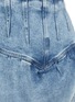 细节 - 点击放大 - ISABEL MARANT - DIMENIA水洗搭叠棉质牛仔半裙