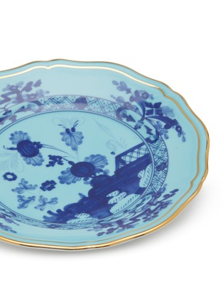 细节 –点击放大 - GINORI 1735 - ORIENTE ITALIANO 陶瓷面包盘 — 鸢尾蓝