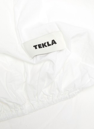 细节 –点击放大 - TEKLA - 加大双人床有机长绒棉床单 - 白色