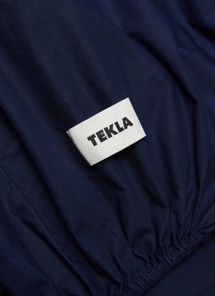 细节 –点击放大 - TEKLA - 单人床有机长绒棉床单 - 深蓝色