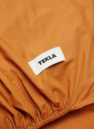 细节 –点击放大 - TEKLA - 单人床有机长绒棉床单 - 棕色