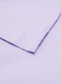 细节 –点击放大 - TEKLA - 特大双人床条纹有机长绒棉被套 - 紫色