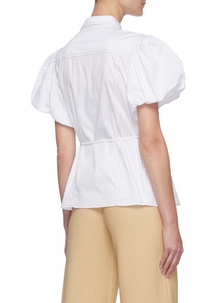 背面 - 点击放大 - C/MEO COLLECTIVE  - CANDOR褶裥衣袖钮扣系带纯棉衬衫