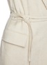  - BRUNELLO CUCINELLI - 枪驳领单排扣系带灯芯绒西服外套