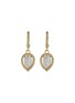 首图 - 点击放大 - ROBERTO COIN - New barocco钻石红宝石18K黄金水滴造型耳环