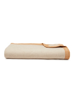 Main View - 点击放大 - FRETTE - Tuilleries Bed Cover — Ivory/Camel