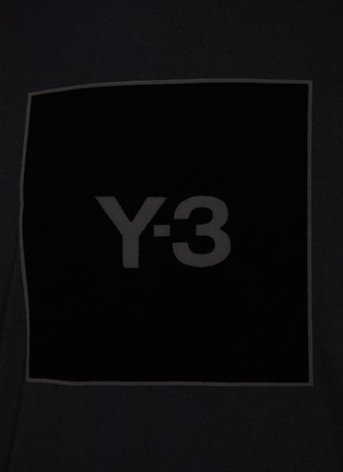  - Y-3 - 方块图案LOGO纯棉T恤