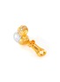 细节 - 点击放大 - KENNETH JAY LANE - 人造珍珠及仿水晶点缀镀金金属夹耳耳环
