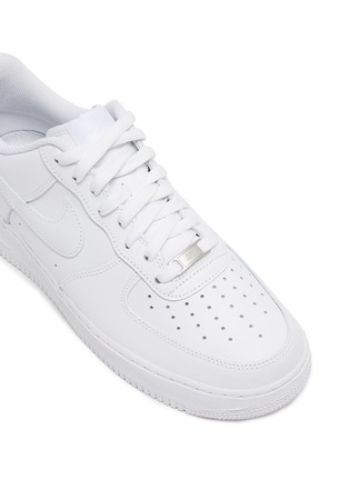细节 - 点击放大 - NIKE - 'Air force 1 '07' low top platform sneakers