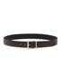 细节 - 点击放大 - PRADA - Reversible Buckle Leather Belt