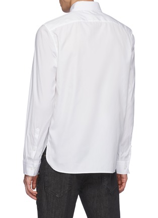 背面 - 点击放大 - NEIL BARRETT - 领口闪电印花纯棉衬衫