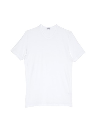 首图 - 点击放大 - ZIMMERLI - V-Neck Microfibre Modal Blend Undershirt