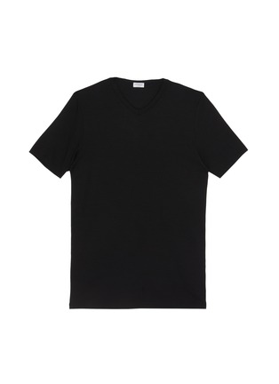 首图 - 点击放大 - ZIMMERLI - V-neck Microfibre Modal Blend Undershirt