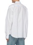 背面 - 点击放大 - BALENCIAGA - 品牌名称线条纯棉府绸衬衫
