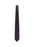 模特儿示范图 - 点击放大 - STEFANOBIGI MILANO - SENNA条纹拼色真丝领带
