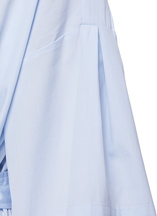 细节 - 点击放大 - FRAME - CHANNING纯棉V领衬衫式连衣裙