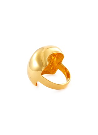 细节 - 点击放大 - MISHO - 鹅卵造型22K镀金戒指