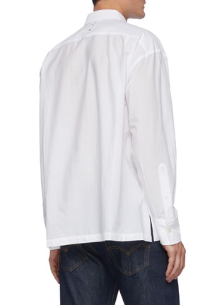 背面 - 点击放大 - KARMUEL YOUNG - CUBOID混棉衬衫