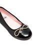 细节 - 点击放大 - WINK - SODA POP GLAM 儿童款拼接设计仿水晶蝴蝶结点缀平底鞋